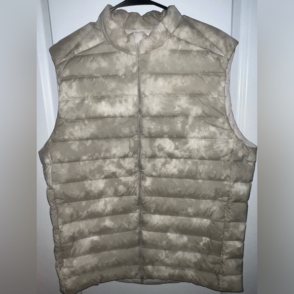 Navigation Down Vest Size X-Large/Color Mesosphere White Opal Raw Linen - Picture 8 of 11